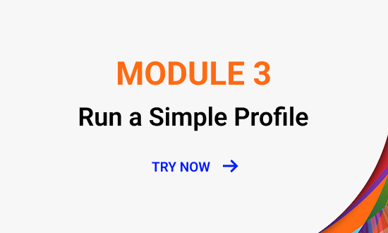 Run a simple Profile