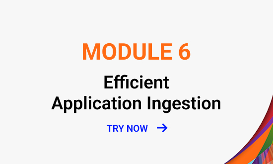 Efficient Application Ingestion