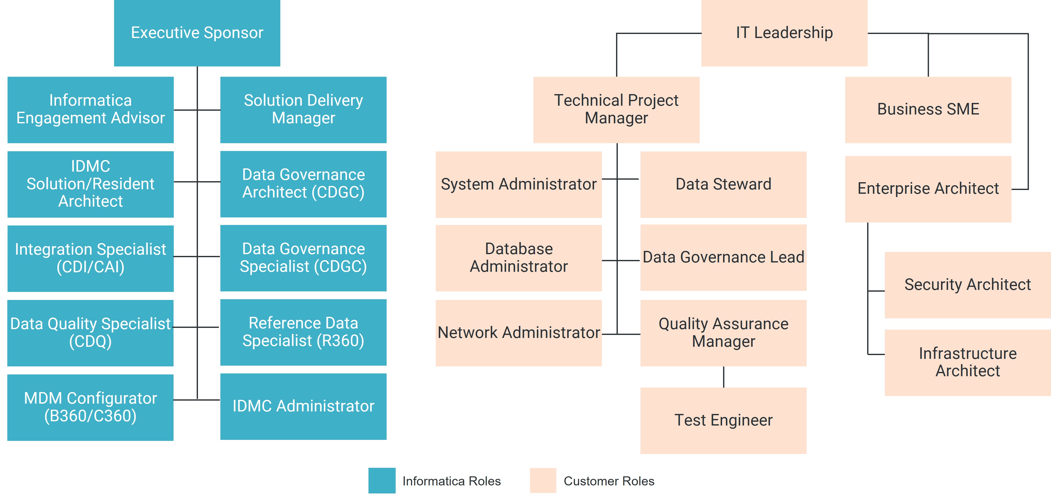 MDM SaaS Org Chart