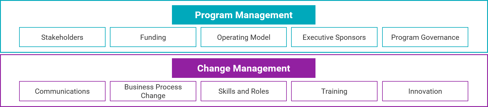 Program Change management